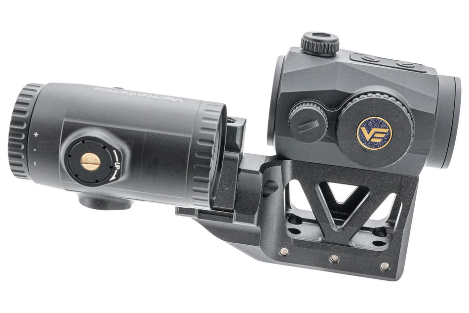 Vector Optics Scrapper 1x25 MRT Red Dot & Paragon 3x Magnifier Kit with Integrated One-Piece Picatinny Mount