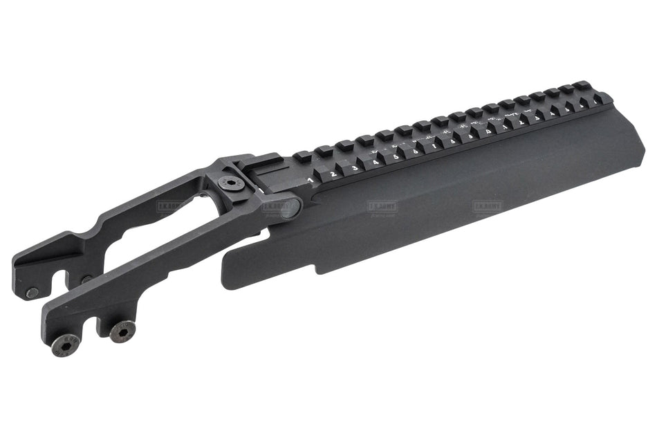 WII TECH Aluminum B-33 Rail Dust Cover For Marui TM Next Gen AEG AK47 / AKS47
