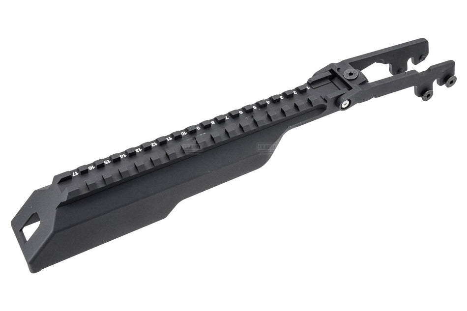WII TECH Aluminum B-33 Rail Dust Cover For Marui TM Next Gen AEG AK47 / AKS47