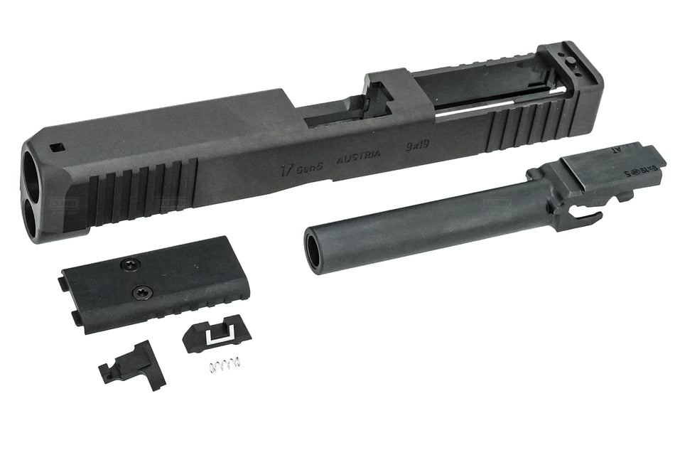 WII Tech CNC Steel Slide Set For Marui TM G17 Gen5 MOS GBBP