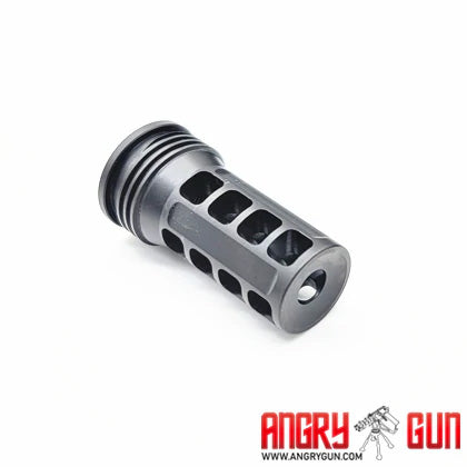 Angry Gun Tornado Flash Hider 14mm CCW Series ( MK16 URGI / HK417,M110A1 SDMR / AR15,M4,416 Version )-AR15 / M4 / 416 Version