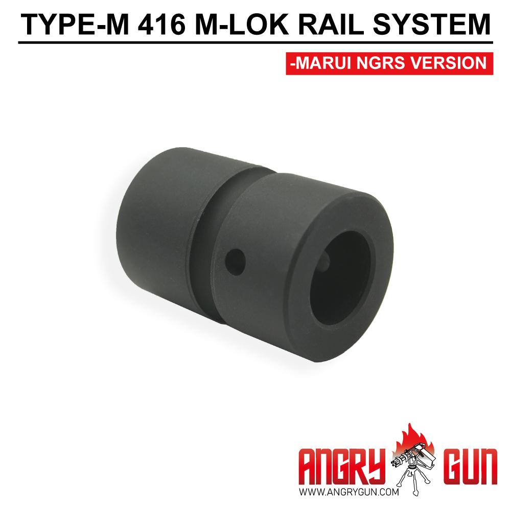 Angry Gun Type M 416 M-LOK Handguard Rail System for UMAREX / VFC HK416 Ver. or Marui TM 416 NGRS Ver. ( 9" / 13.5" )-Tokyo Marui NGRS-9 inch