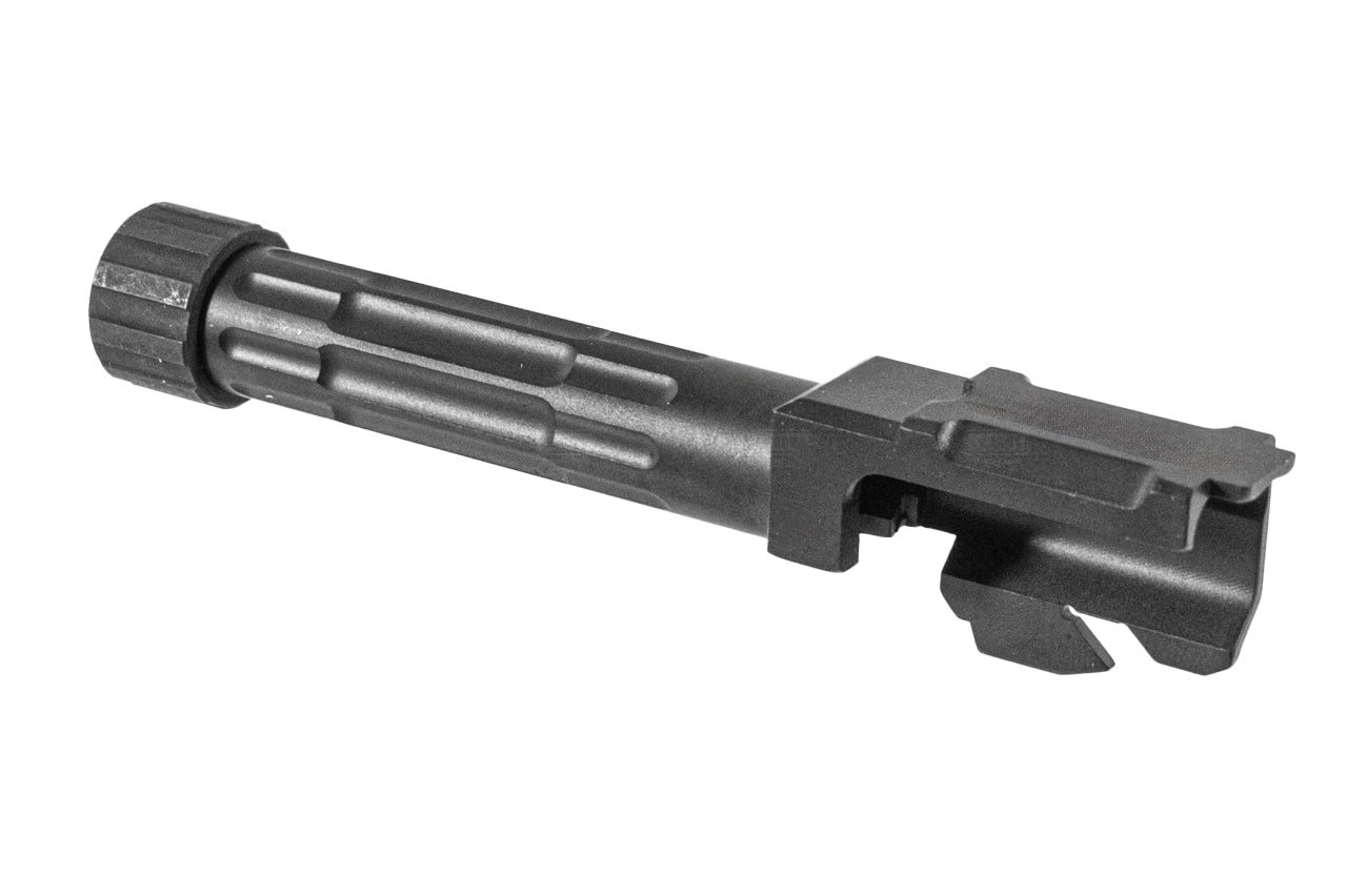 Ace 1 Arms Steel DLC Style 14mm CCW Threaded Outer Barrel For WE G19 GBBP Series