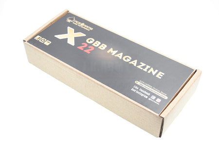 Ace 1 Arms X22 10/22 KC02 36 Rds GBB Magazine for KJ KC-02 GBBR ( Black ) ( KC02 / SSQ22 Long Mag )