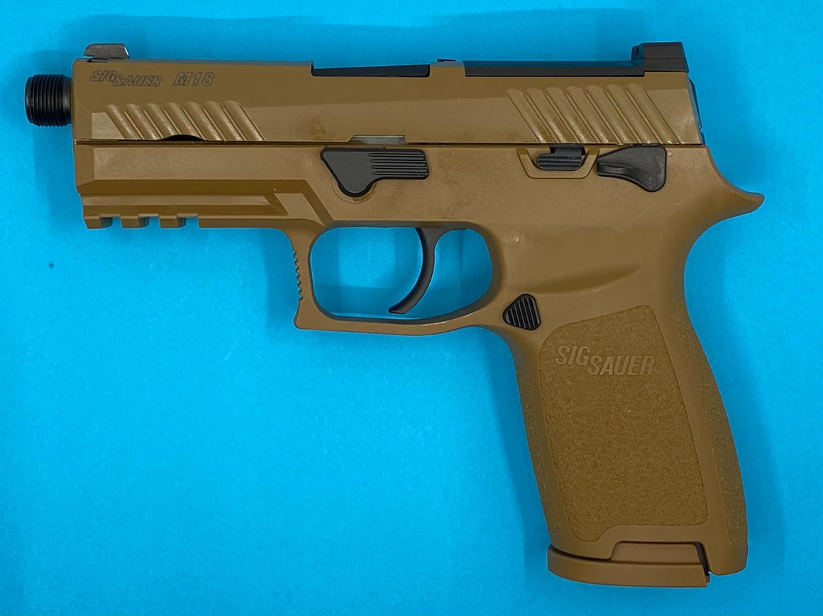 Pro-Arms 14mm CCW Threaded Barrel For SIG / VFC M18 ( SIG AIR P320 M18 6mm GBB Pistol ) ( Black )