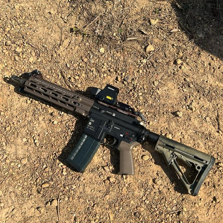 Alpha H&K License PTW M4 Series 120 Rds Polymer Magazine ( Black ) ( H&K PTW M4 Polymer Magazine )