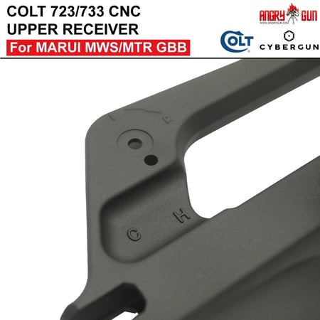 Angry Gun COLT 723 / 733 M16 A2 CNC Upper & Lower Receiver for Marui TM MWS / MTR GBB ( Colt Licensed w/ Roll Marking Press )