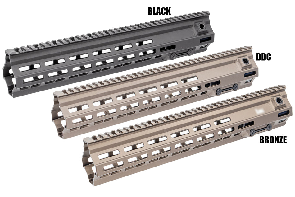 Artisan G Style HK417 M-LOK Handguard Rail For Marui TM 417 EBB / Umarex HK417 AEG / GBB Series-Bronze