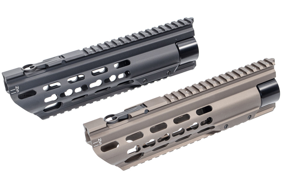 Artisan G27K Handguard Rail For Umarex VFC HK417 AEG / GBB or Marui TM 417 EBB ( Black / DE )-Tokyo Marui ( TM )-Black