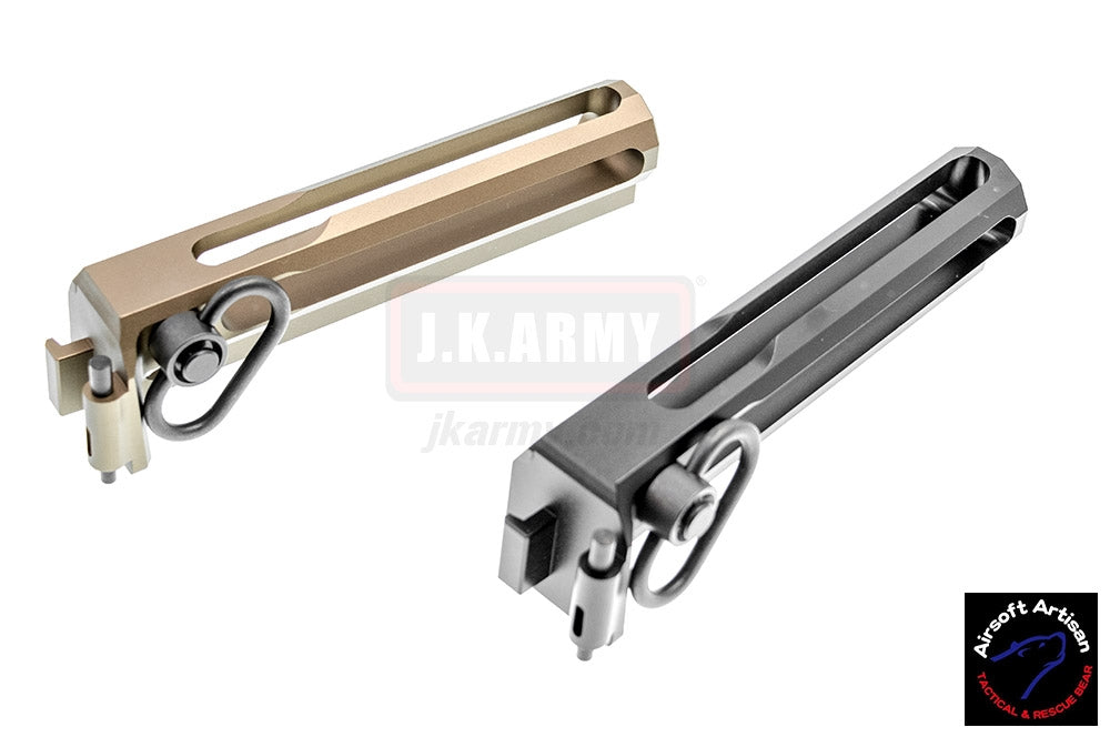 Airsoft Artisan M4 Stock Adapter for LCT/GHK AK Folding Stock ( DE )