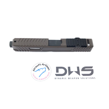 Airsoft Artisan Dynamic Weapon Solution Slide Kit for TM Model 17 ( Cerakote Coating ) -Silver
