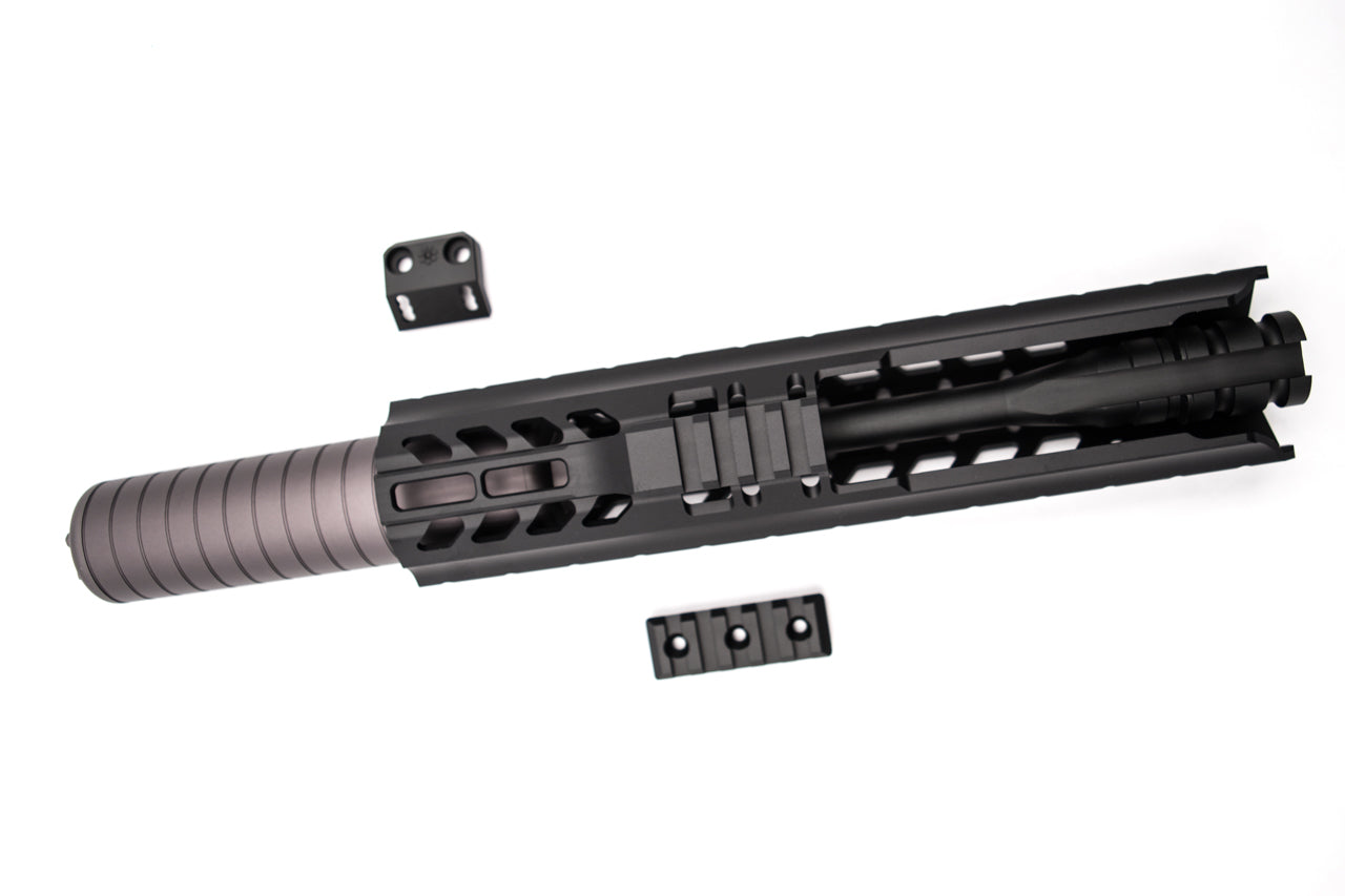 Artisan LVAW Rail Handguard Set for SIG Airsoft MCX Virtus ( Black )