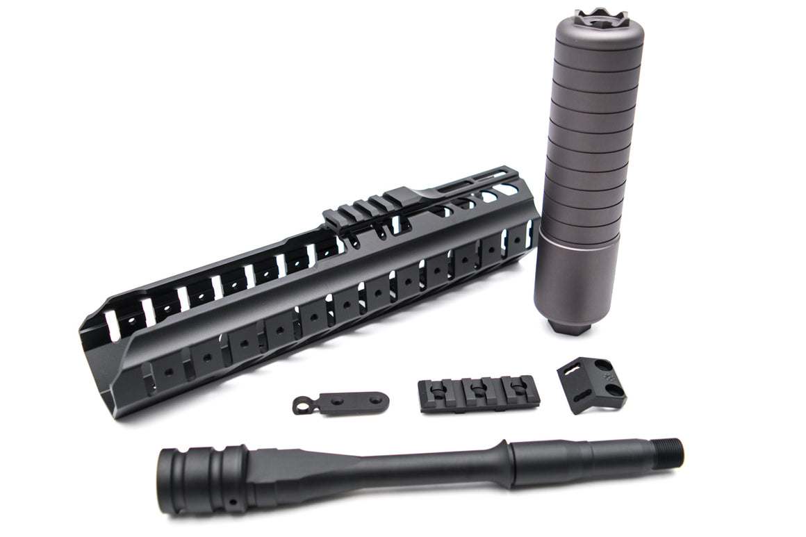Artisan LVAW Rail Handguard Set for SIG Airsoft MCX Virtus ( Black )