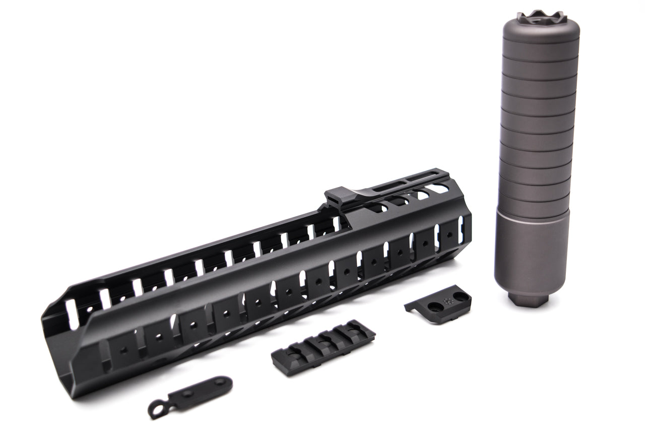 Artisan LVAW Rail Handguard Set for Cyber MCX Legacy ( Black )