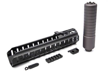Artisan LVAW Rail Handguard Set for Cyber MCX Legacy ( Black )
