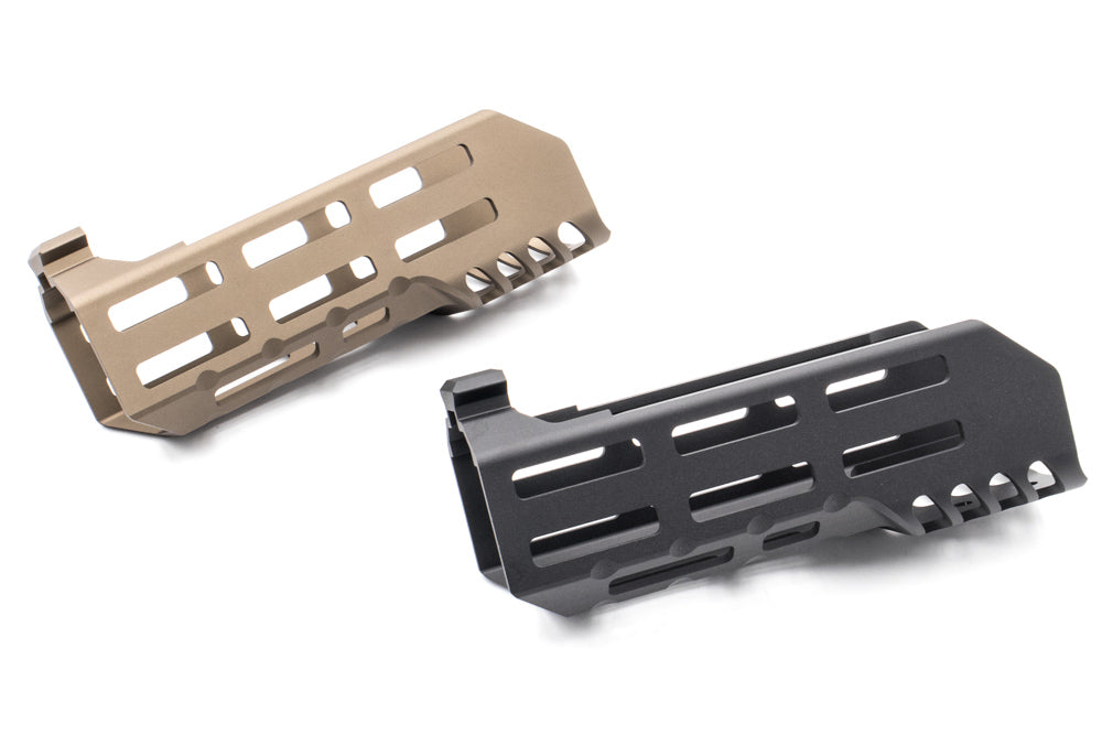 Artisan 6 Inch Rail Handguard Set for SIG Airsoft MCX Virtus ( Black / DE )-DDC ( Desert Dirt Color )