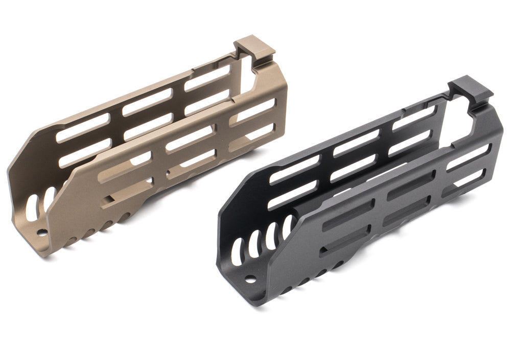 Artisan 6 Inch Rail Handguard Set for SIG Airsoft MCX Virtus ( Black / DE )-DDC ( Desert Dirt Color )