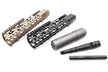 Artisan 10 Inch SUR300 Rail Handguard Set for SIG Airsoft MCX Virtus ( Black / DE )-DDC ( Desert Dirt Color )