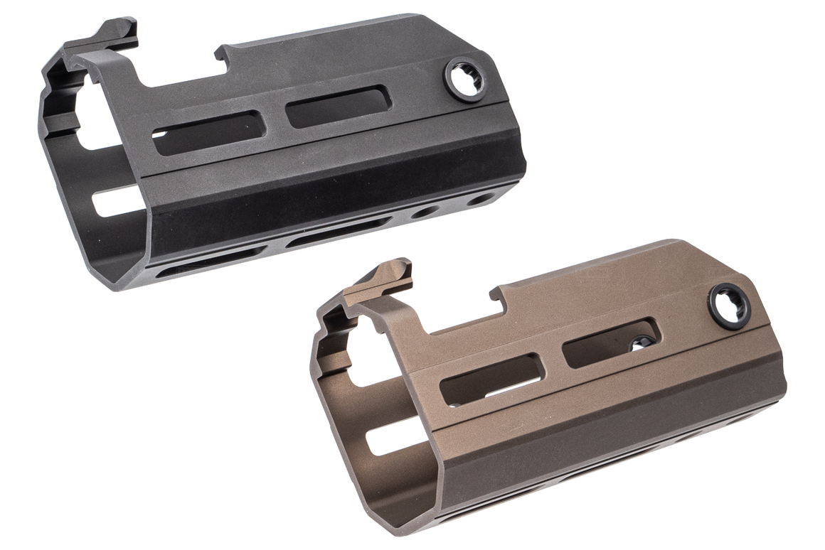 Artisan 4.5" inch Rattler Handguard Rail Set for SIG AIR MCX AEG Airsoft ( Black / Dark Earth )