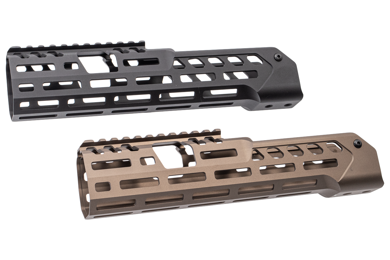 Artisan Spear M-LOK 10" Handguard Rail for SIG AIR Virtus MCX AEG Airsoft ( Black / Dark Earth )