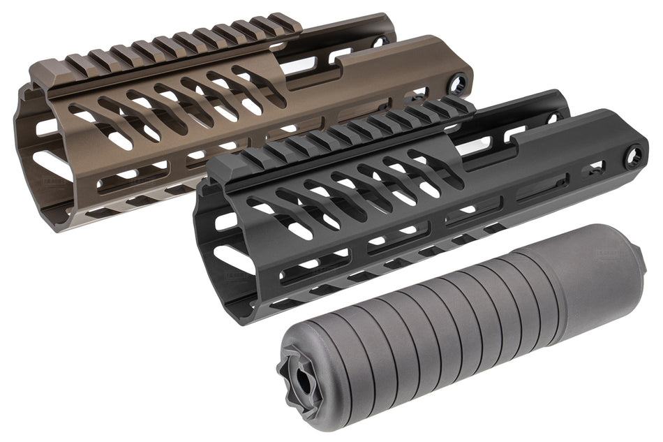 Artisan Rattler SD Handguard Rail Set For SIG AIR / VFC MCX AEG / APFG MCX GBB ( Desert Dirt Color )