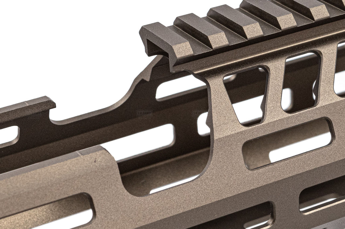 Airsoft Artisan Spear SD 10" Handguard For SIG AIR / VFC MCX AEG / APFG S Series GBBR -FDE