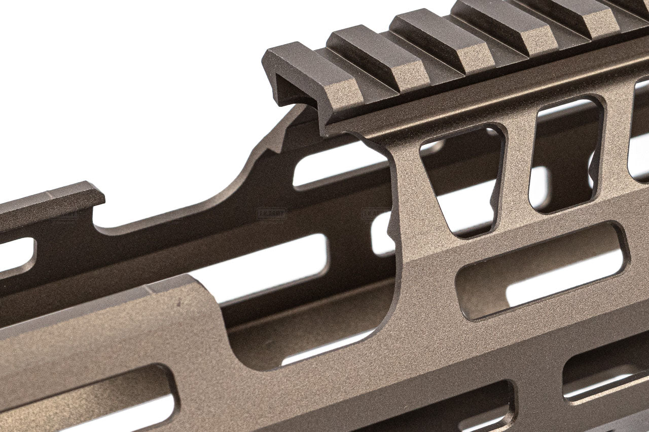 Airsoft Artisan Spear SD 10" Handguard For SIG AIR / VFC MCX AEG / APFG S Series GBBR -FDE