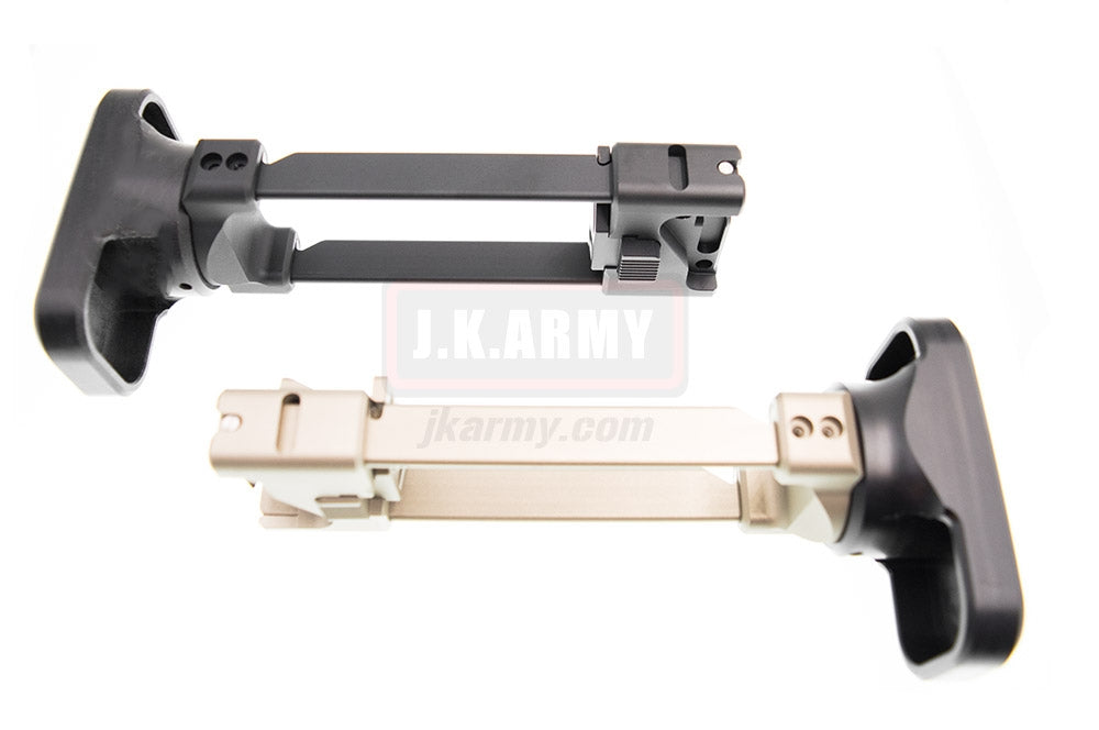 Airsoft Artisan CNC Retractable Stock  for KSC / KWA MP9 / TP9 ( DE )