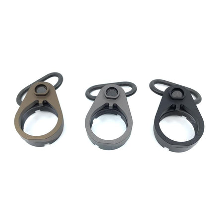 Artisan QD Sling Mount Plate for Marui TM MWS GBBR ( Black / Grey / Brown )-Black