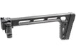 Artisan Folding Mini Stock for Airsoft MCX / M1913 20mm Rail ( Black )