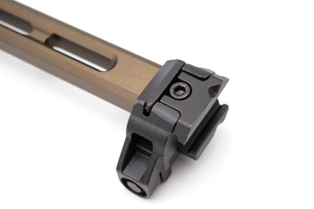 Artisan Folding Mini Stock for Airsoft MCX / M1913 20mm Rail ( DE )