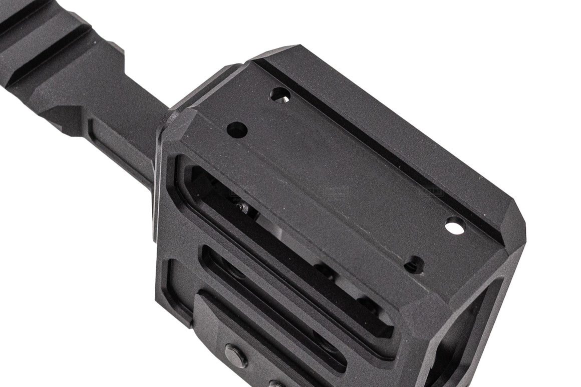 Airsoft Artisan T1 / T2 High Riser Mount with Front Riser Rail -FDE