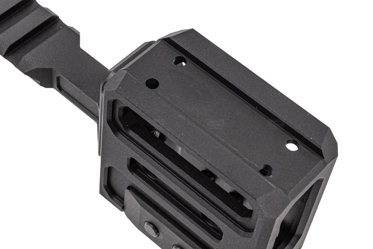 Airsoft Artisan T1 / T2 High Riser Mount with Front Riser Rail -FDE