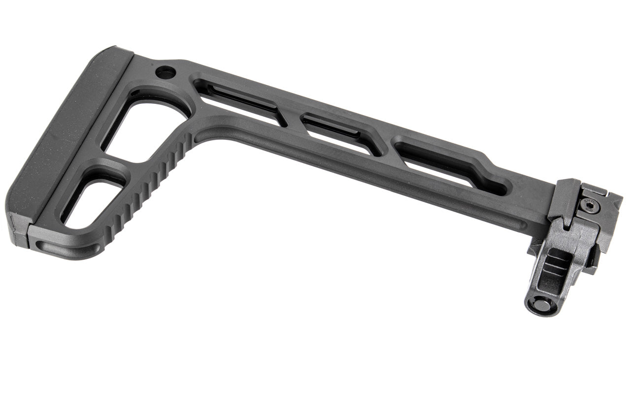 Artisan Light Weight Folding Style Stock for MCX / M1913 20mm Rail ( Black / DE )-Dark Earth ( DE )