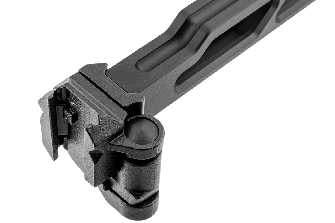 Artisan Light Weight Folding Style Stock for MCX / M1913 20mm Rail ( Black / DE )-Dark Earth ( DE )