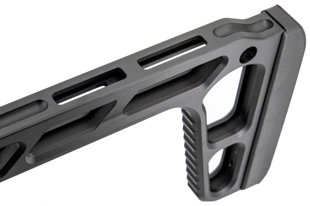 Artisan Light Weight Folding Style Stock for MCX / M1913 20mm Rail ( Black / DE )-Dark Earth ( DE )