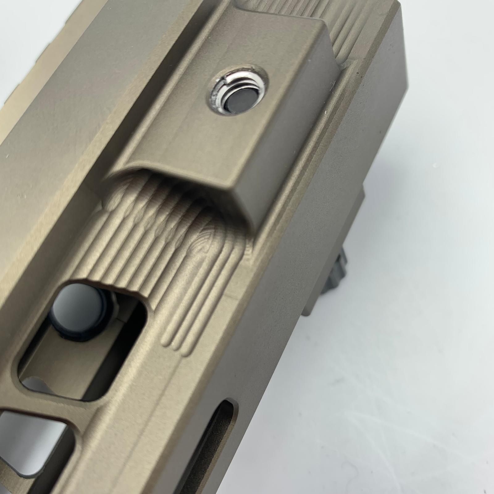 Artisan SMR 416 MK15 Style 10.5 inch M-LOK Handguard Rail for Airsoft AEG /GBB / EBB-Tokyo Marui EBB-Black