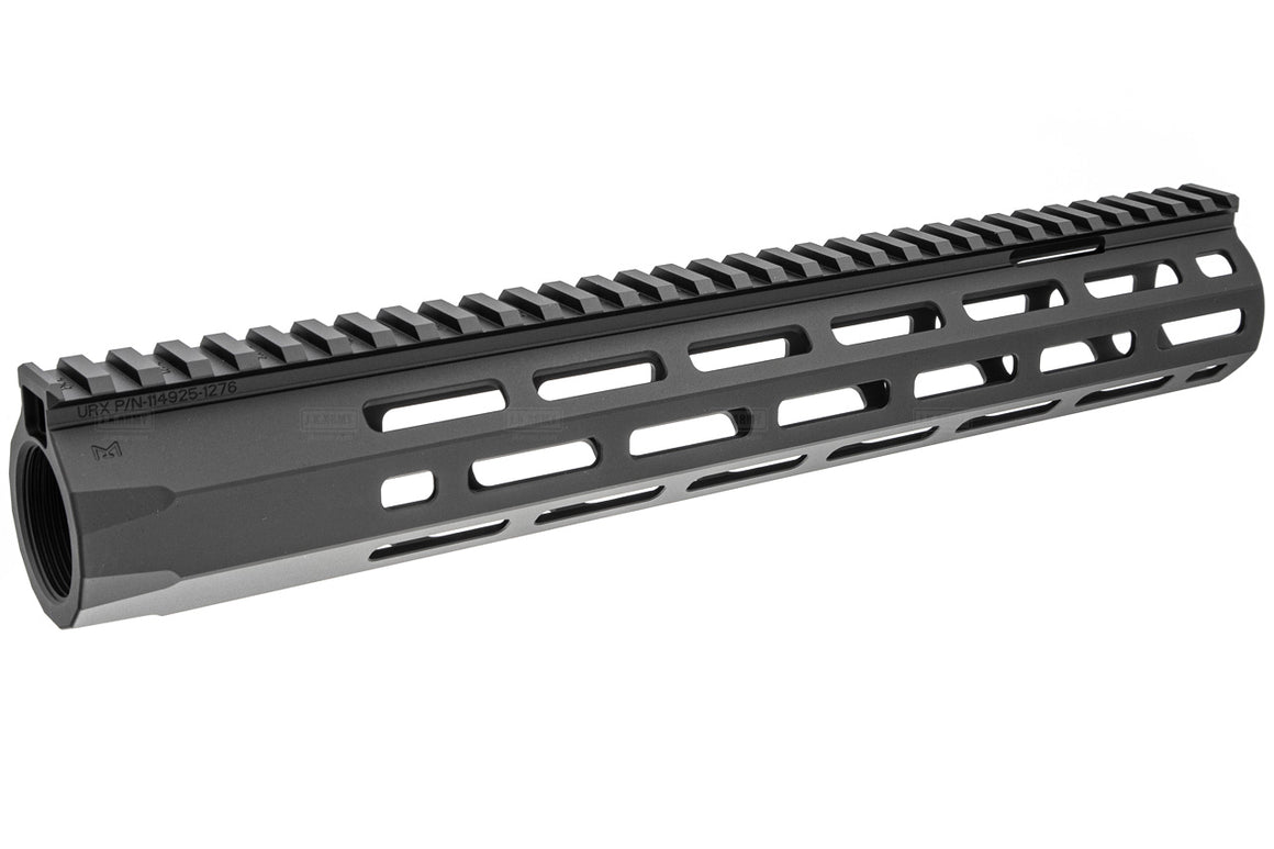 Artisan 13" inch URX M-LOK Handguard Rail for M4 AEG / GBB / PTW Type Airsoft ( Black )