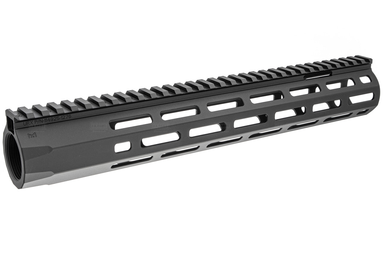 Artisan 13" inch URX M-LOK Handguard Rail for M4 AEG / GBB / PTW Type Airsoft ( Black )
