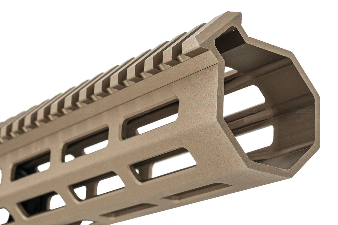 Airsoft Artisan Squid 9" M-LOK Handguard For TM MWS / PTW / M4 AEG / GBB System Series-FDE