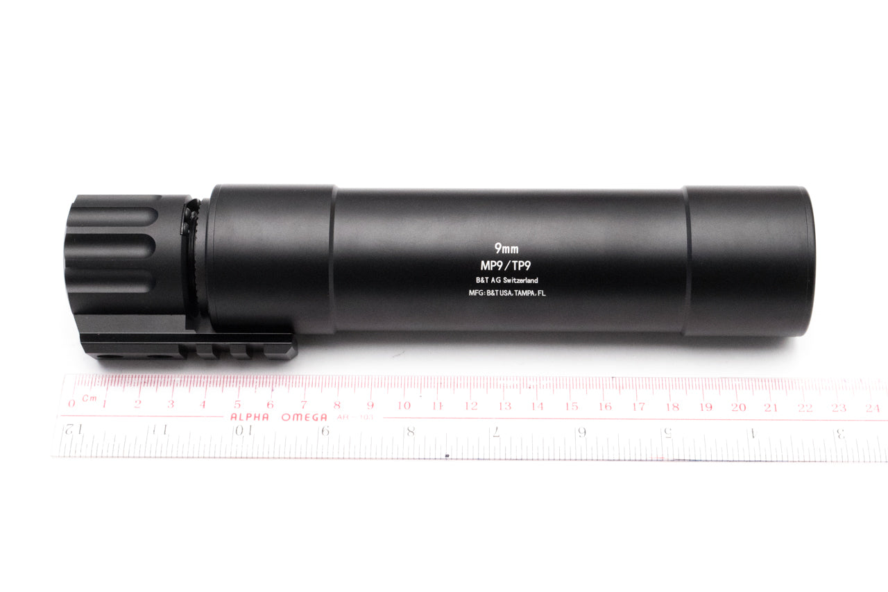 ARTISAN KWA MP9 / TP9  Airsoft Dummy QD Silener ( Black )