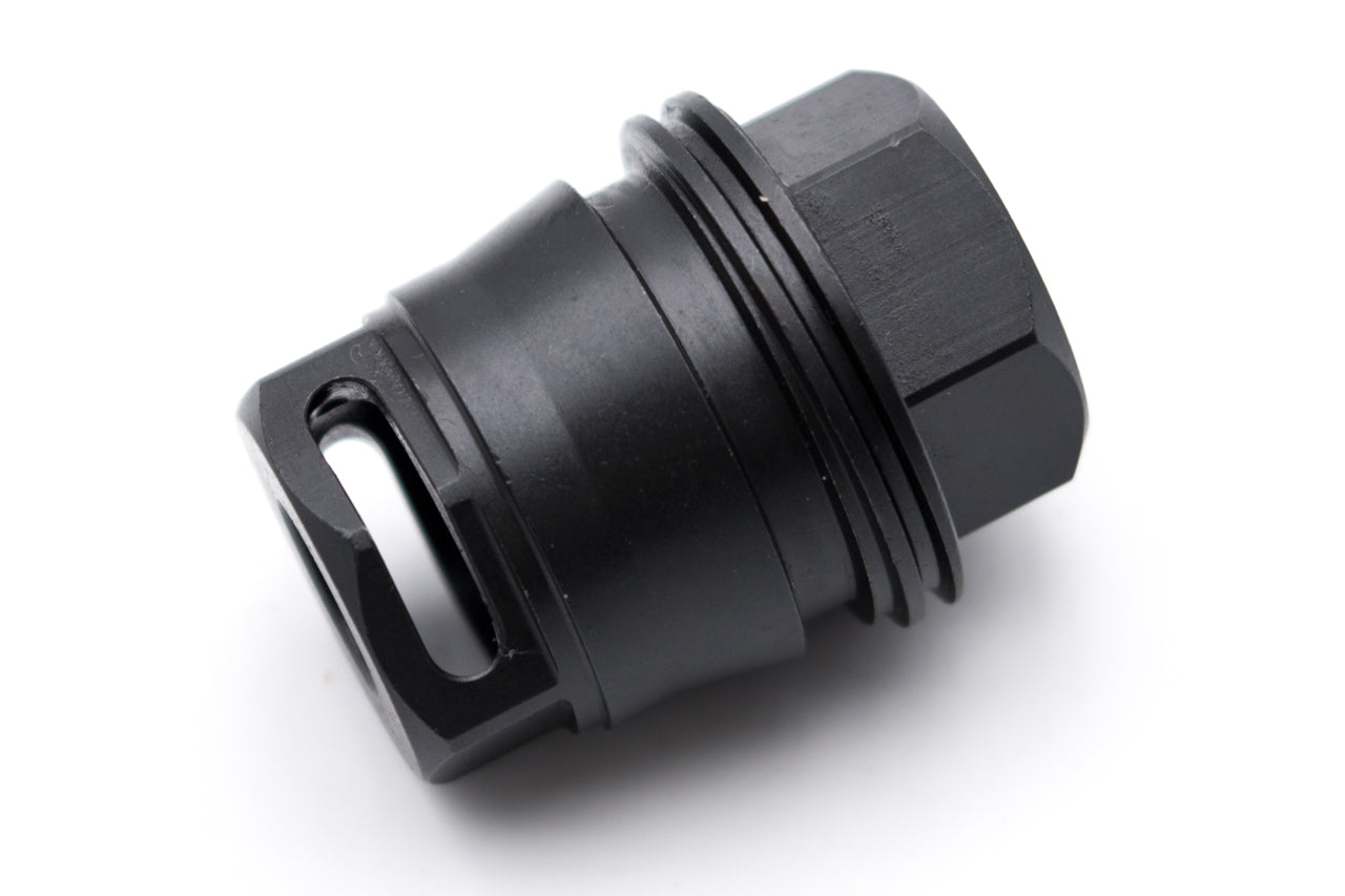ARTISAN Taper-Lok Muzzle Brake Flash Hider for Airsoft MCX QD Dummy Suppressor ( Black ) ( QPQ )