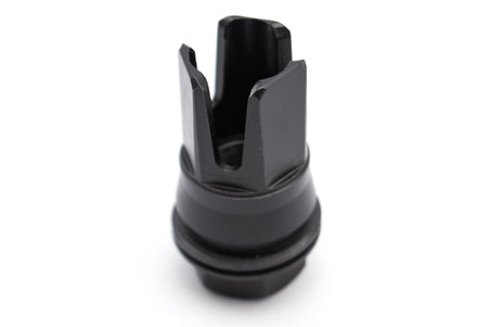 ARTISAN 3 Prong Muzzle Brake Flash Hider for Airsoft MCX QD Dummy Suppressor ( Black ) ( QPQ )