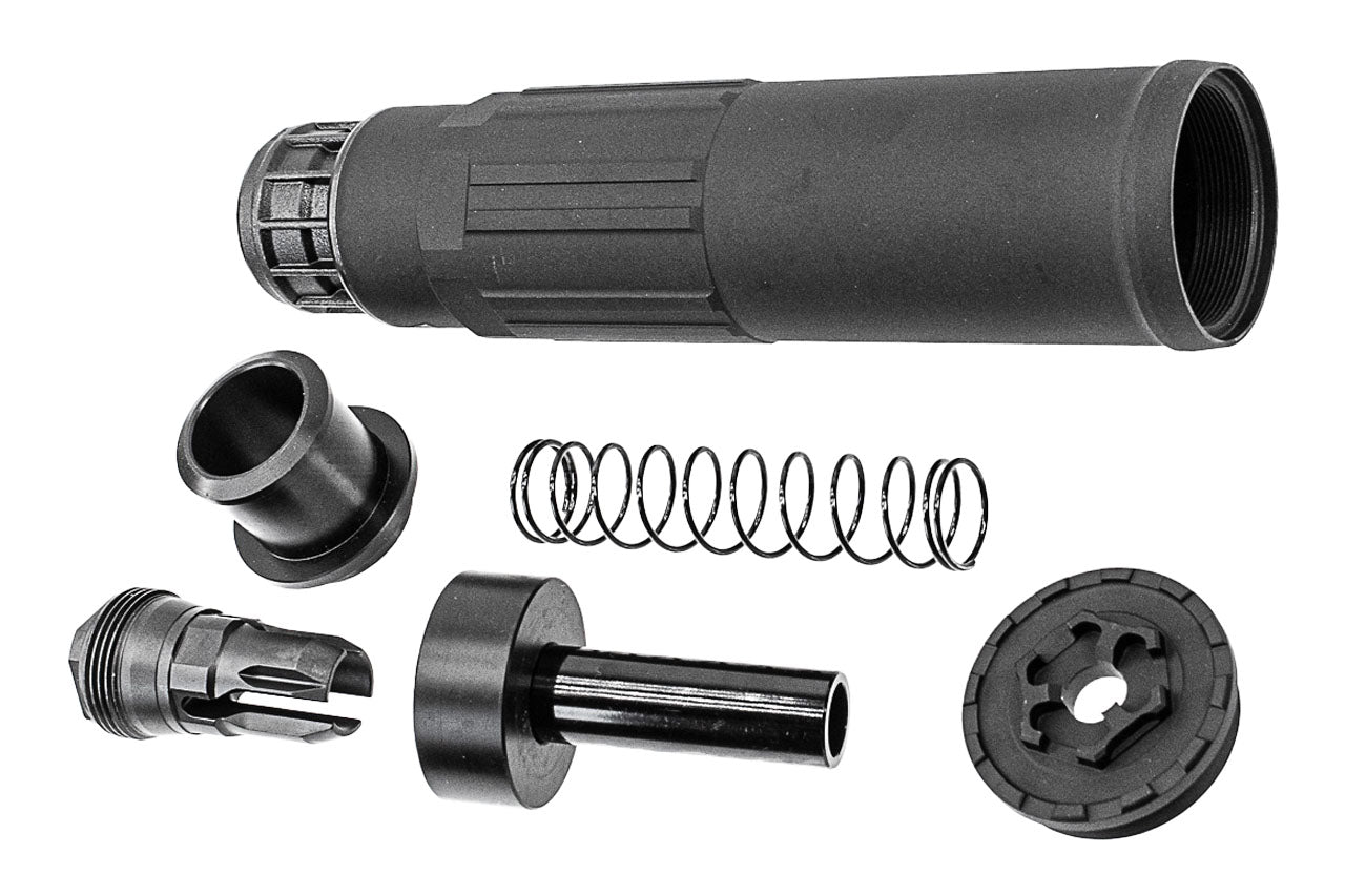 Artisan SGI-6 Style Dummy Suppressor / Barrel Extension ( Black / DE ) -FDE-PIG Style Flash Hider