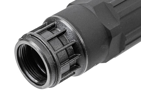 Artisan SGI-6 Style Dummy Suppressor / Barrel Extension ( Black / DE ) -FDE-PIG Style Flash Hider