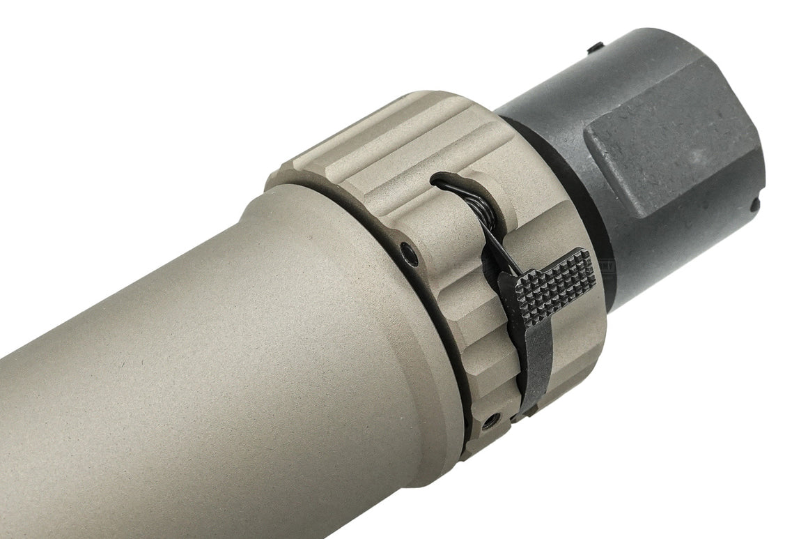 Airsoft Artisan VS Style AK 24mm CW QD Airsoft Barrel Extension -Grey