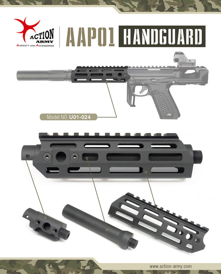 Action Army AAP01 M-LOK Rail Handguard ( AAP-01 )