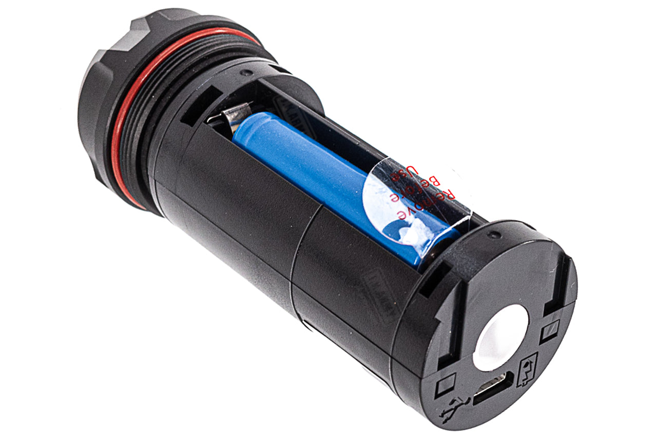 Acetech Predator X Dummy Suppressor / Barrel Extension M14 CCW with AT2000R Tracer Inside ( Black ) ( Support Green / Red Tracer BB )