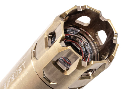 Acetech Bifrost Tracer Unit with Multi Color Flame Effect ( RGB Rainbow ) ( Brass )