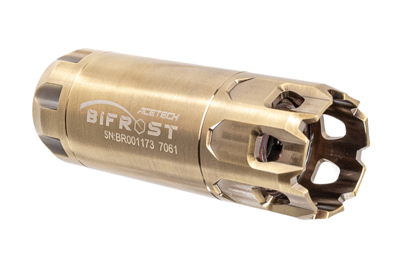 Acetech Bifrost Tracer Unit with Multi Color Flame Effect ( RGB Rainbow ) ( Brass )